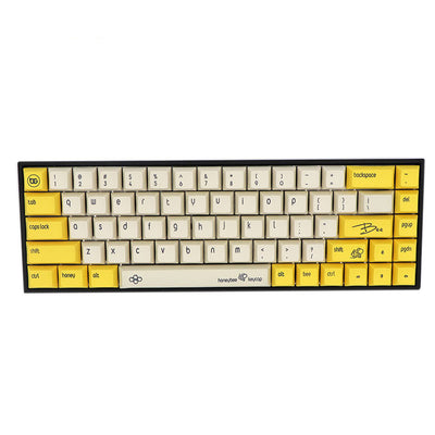 68-Key Mechanical Keyboard PBT Keycap