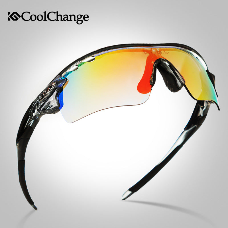 Cool Change 0093 Cyclist Bikes Polarizing Myopia Prevention Wind Movement Outdoor Mountain Car Men and Women Single Car Equipment