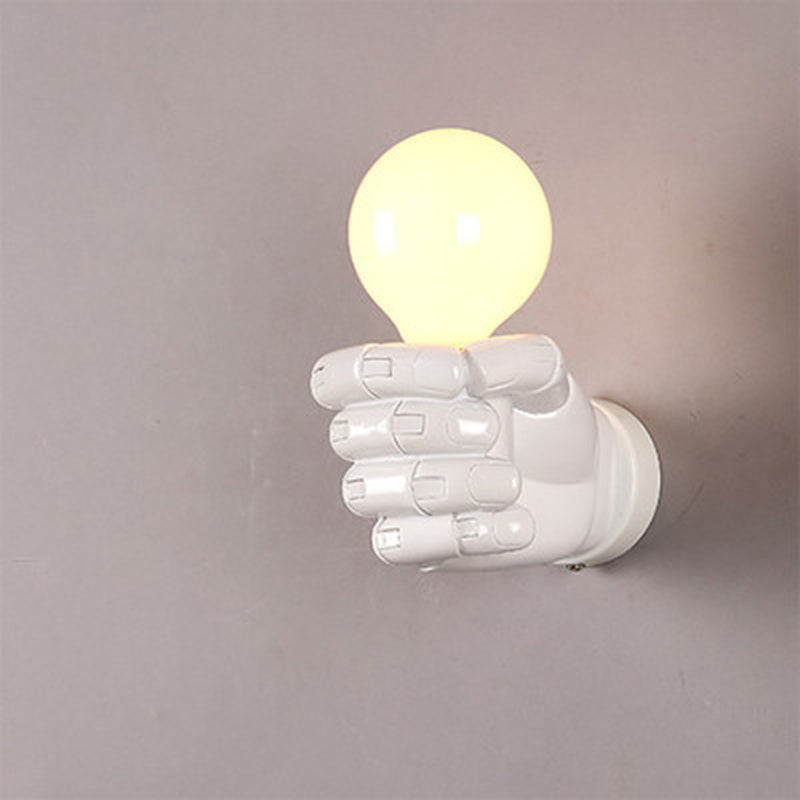 Creative Fist Wall Lamp Bar Table Restaurant Corridor Aisle Background Decoration