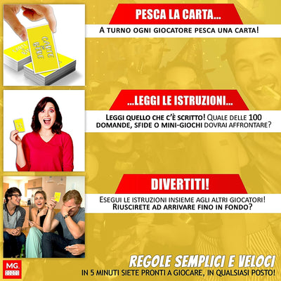 - Carte per Bere - Giochi Da Tavolo per Adulti Alcolici, Gioco in Scatola Alcolico, Gadget per Addio Al Nubilato E Celibato, Gioco Da Tavola, Idee Regalo per Lei E Lui, Laurea