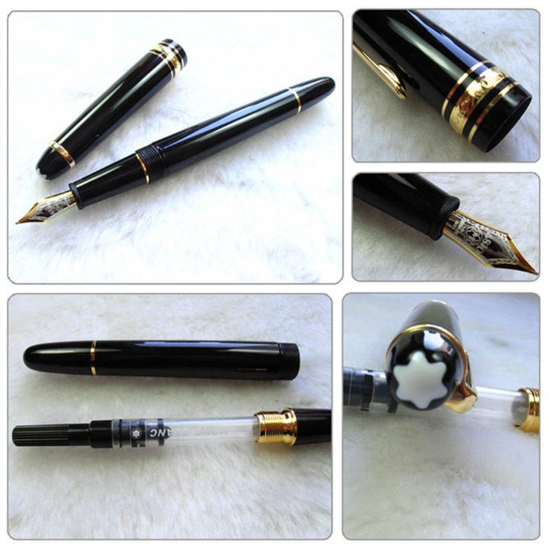 Ink Pen Two-Color Nib Fountain Pen Signature Pen