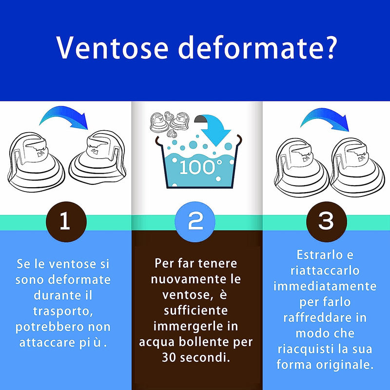 -Parasole Auto Parabrezza, Parasole per Auto Interno Pieghevole Con Elastici E Ventose, Coprisole Auto Contro I Raggi UV, Parasole Parabrezza,Parasole per Macchina (Medium)