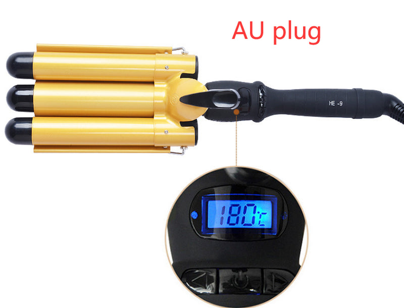 Hair Curling Iron LCD Display