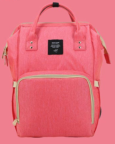 Fashion Double Shoulders Mommy Bag Backpack Large Capacity