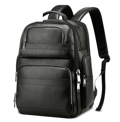 Top Layer Leather Backpack