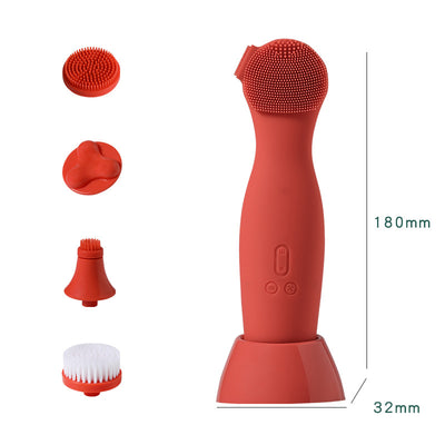 Multifunctional Electric Silicone Cleansing Instrument