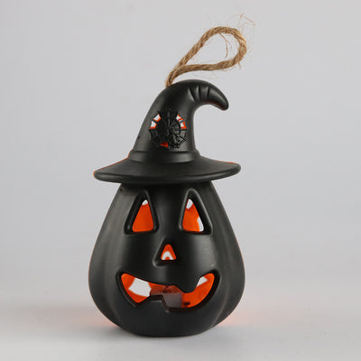 Halloween Pumpkin Lantern Portable Skull Candle Light