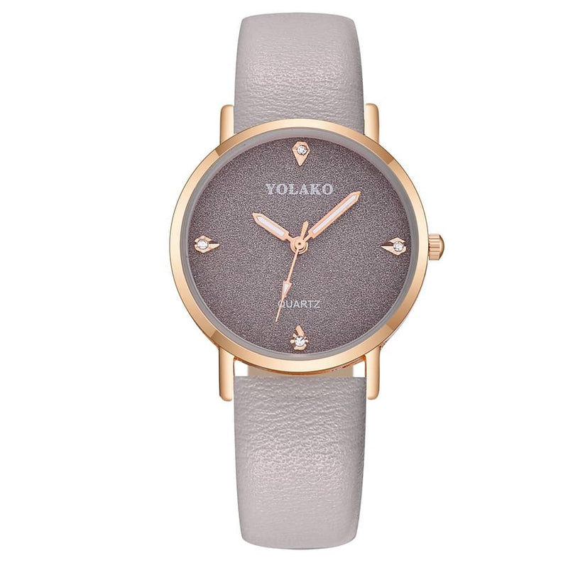 Fashion Simple Diamond Ladies Quartz Watch