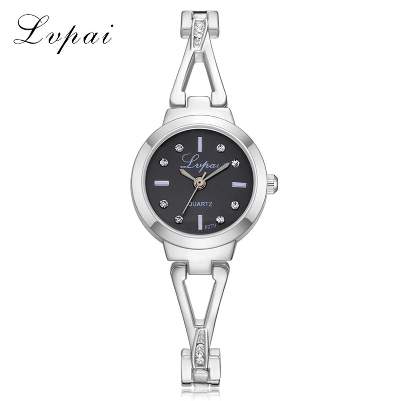 Luxury Bracelet Women Dress Watches Fashion Quartz Crystal Watches Lvpai Brand Ladies Casual Dress Sport Wristwatch