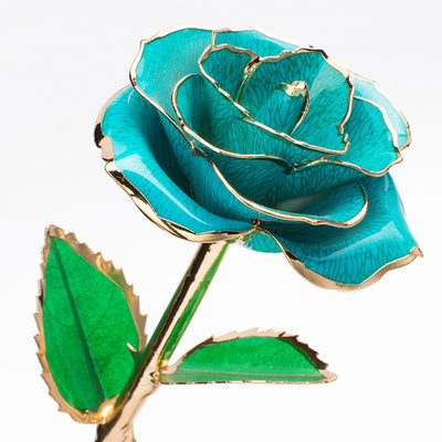 24K Gold-Plated Rose Flower with a Gift Box Valentine'S Day Gift