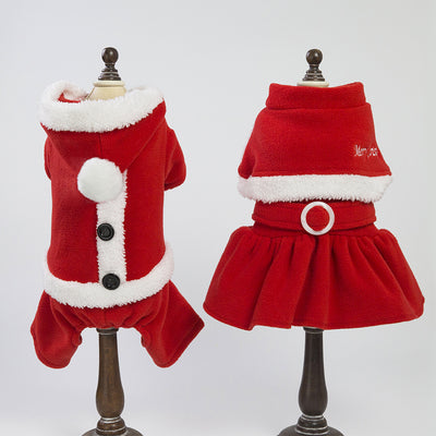 Fashionable and Simple Christmas Pet Dog Clothes