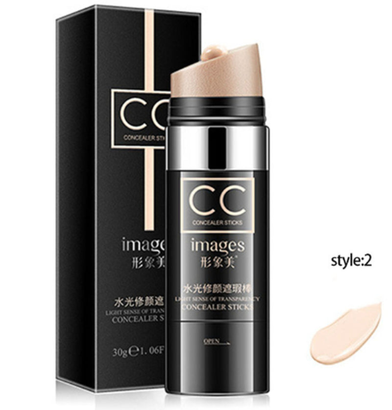 Image Beautiful Water Light Repair Concealer Stick Brighten Skin Color Waterproof Cushion Cc Cream Lasting Non-Marking Repair Capacity Cc Rod