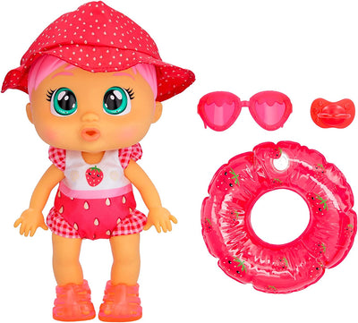 CRY BABIES Fun N' Sun Ella | Bambola Interattiva Che Piange Lacrime Vere Ed É Progettata per Giocare Dentro E Fuori Dall'Acqua | Gioco Regalo per Bambini +18 Mesi