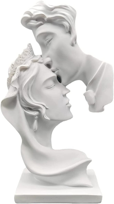 Statua Bacio D'Amore, Statue Decorative, Figure Decorative, Statuette Decorative Casa, Soggiorno Decorativo Moderno Da Appoggiare, Scultura Astratta in Poliresina, Idea Regalo