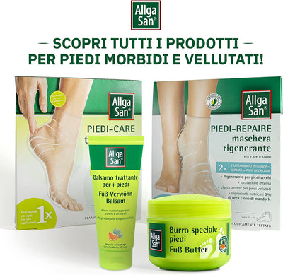 Burro Speciale Piedi - Crema Piedi Secchi E Screpolati, 200 Ml - Idratante E Profumata per Piedi Vellutati Fin Dalle Prime Applicazioni - Con Burro Di Karitè E Burro Di Cacao