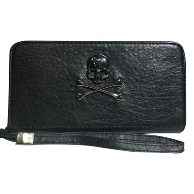 Women'S Skull Soft Wallet