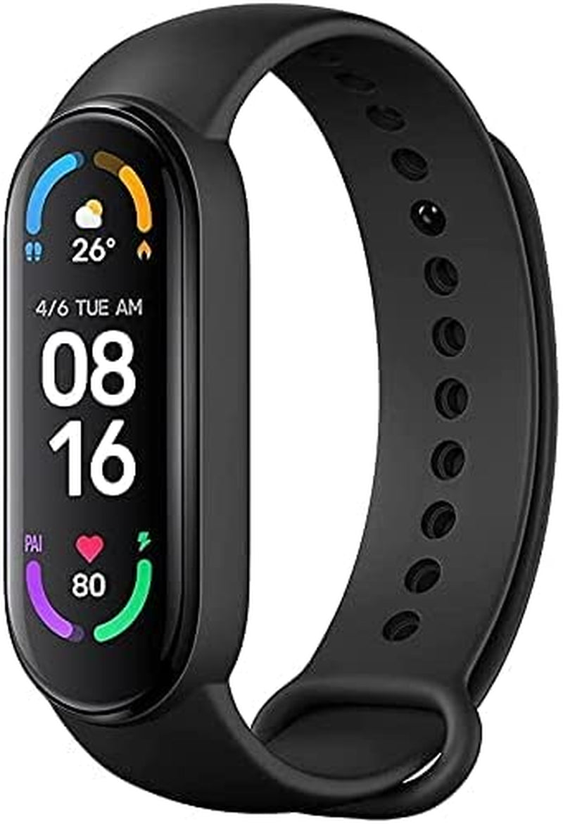 Smartwatch, Orologio Fitness Tracker Donna Uomo, Smart Watch, Sonno Cardiofrequenzimetro, Calorie Contapassi, M6 Activity Tracker, Impermeabile 5ATM, Notifiche Messaggi per Android Ios