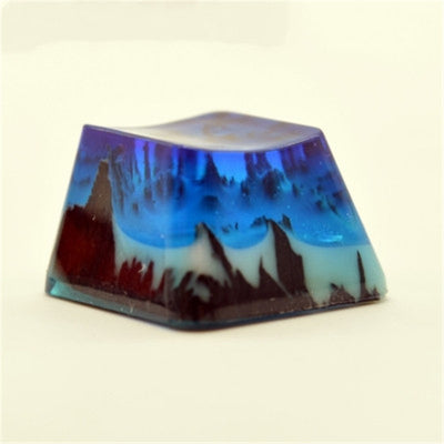 Keycap Qianshan Muxue Resin Wood Keycap