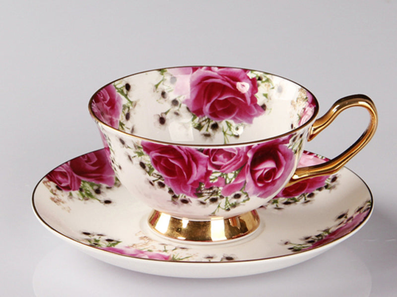 European Coffee Cup and Saucer