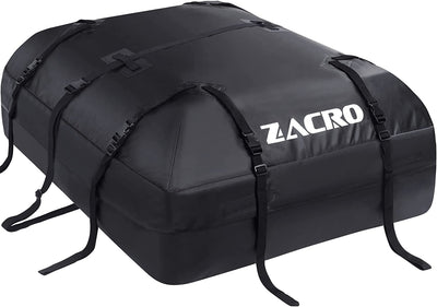 425L Borsa Portatutto per Tetto Dell'Auto Car Rooftop Cargo Bag Sacchetto Di Carico Del Sacchetto Di Tetto Dell'Automobile Impermeabile Durable Box Box Da Tetto per Viaggi, Nero