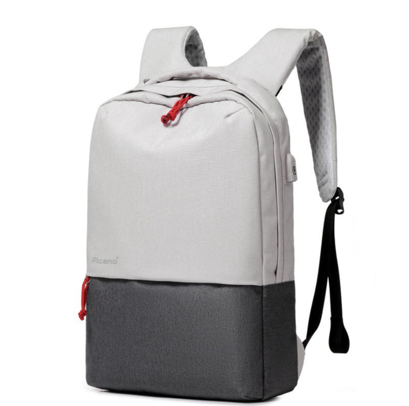 Cross Border Picano Custom Computer Bag Backpack Leisure Student Package Men and Women Multi-Functional USB Charging Knapsack