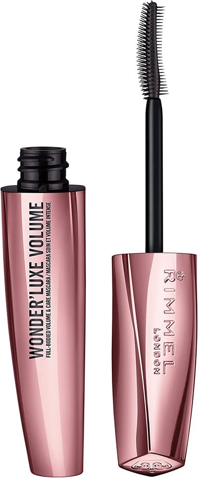 Mascara Volumizzante Wonder'Luxe Con Oli Preziosi, Trattamento Rinforzante Ciglia, 11 Ml, Nero