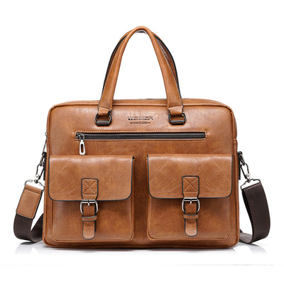 New Style Handbag Men'S Horizontal One-Shoulder Diagonal Computer