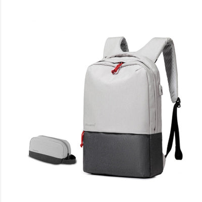 Cross Border Picano Custom Computer Bag Backpack Leisure Student Package Men and Women Multi-Functional USB Charging Knapsack