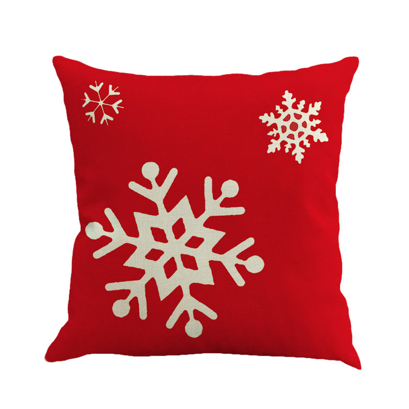 Christmas Series Linen Pillowcase