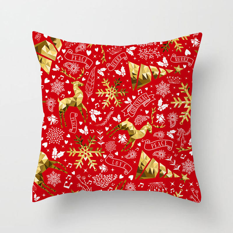 Christmas Linen Pillowcase