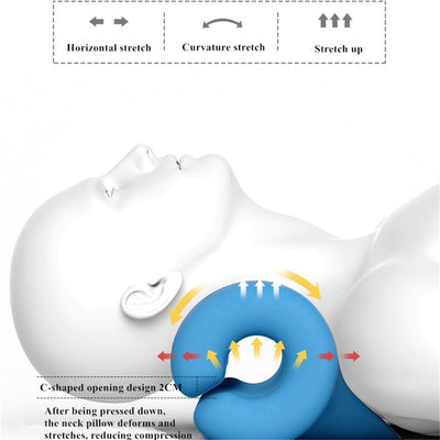 Cervical Spine Pillow Repairing Straight and Reverse Arch to Help Sleep Traction Pillow