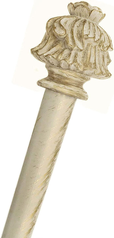 Bastone per Tende Estensibile Shabby Chic Gold Empire Collection 120-210 Cm