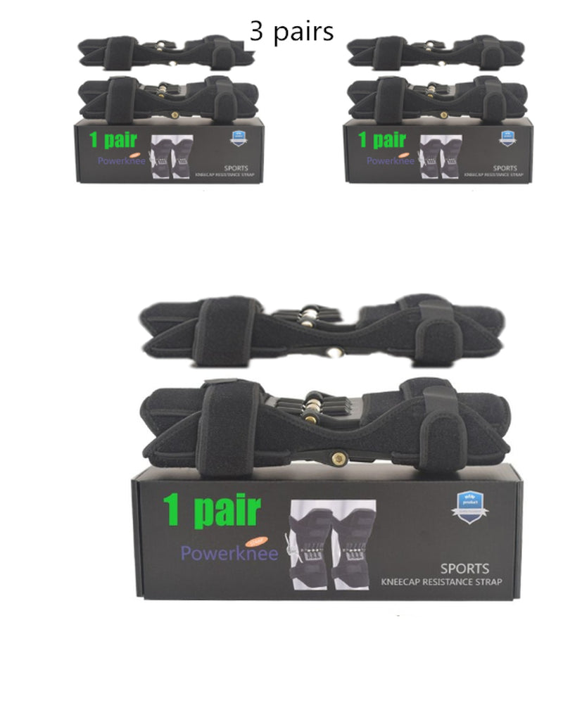 High Quality Knee Brace Patella Booster Spring Knee Brace Support for Mountaineering Squat Sports Knee Booster