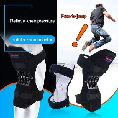 High Quality Knee Brace Patella Booster Spring Knee Brace Support for Mountaineering Squat Sports Knee Booster