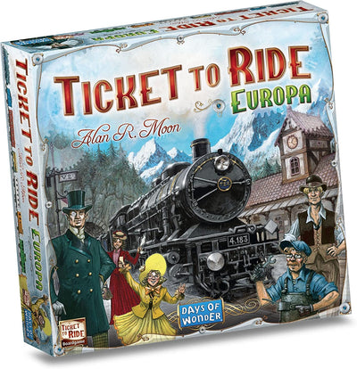 - Ticket to Ride Europa - Gioco Da Tavolo per Tutta La Famiglia, 2-5 Giocatori, 8+ Anni, Edizione in Italiano