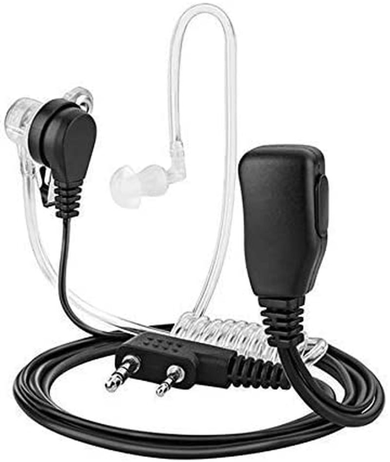 Auricolari, Microfono E Telecomando Parla/Ascolta a 2 Poli, per Radio  E Kenwood UV-5R, 888S, UV-52