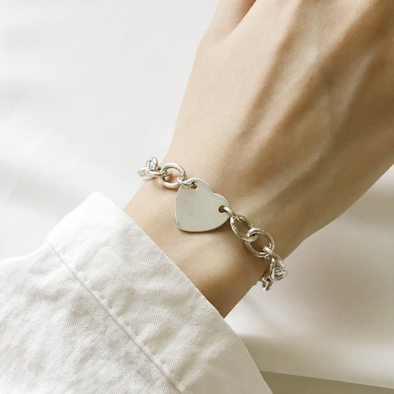 Heavy Industry Love Chain Bracelet