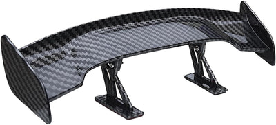 Mini Spoiler per Auto,Spoiler per Auto | Spoiler per Auto GT Wing Spoiler Posteriore per Auto Universale Mini Decorazione Della Coda Dell'Auto in Fibra Di Carbonio