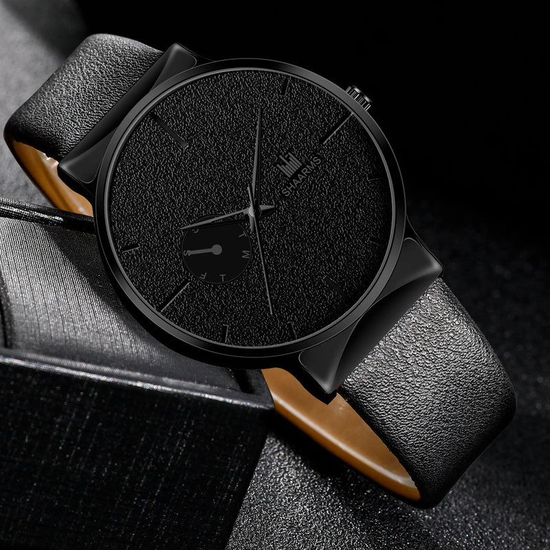 New Simple Trendy Men Earth Watch