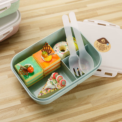 Three-Dimension Square Sealed Fresh-Keeping Lunch Box