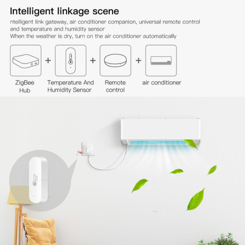 Doodle Zigbee Hygrograph Wifi Smart App Remote Aleax Voice Control