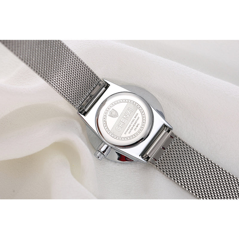 Spot Watch Mesh Woven Steel Belt Women&