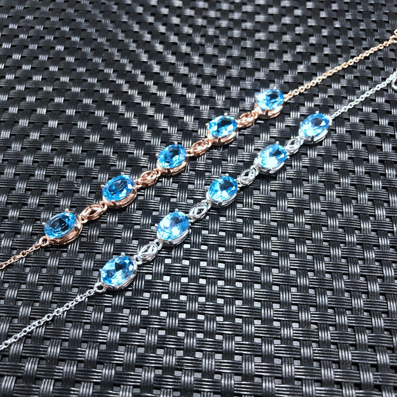 Natural Topaz Bracelet