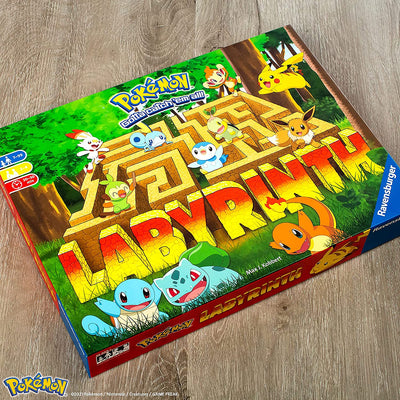 – Pokemon Labyrinth, Gioco Da Tavolo, Da 2 a 4 Giocatori, 7+ Anni