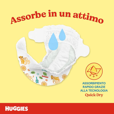 Unistar Pannolini, Taglia 4 (7-18 Kg), Confezione Da 144 Pannolini