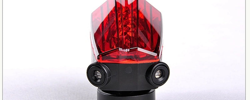 Parallel Line Safety Warning Bicycle Tail Light