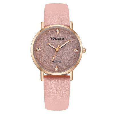 Fashion Simple Diamond Ladies Quartz Watch