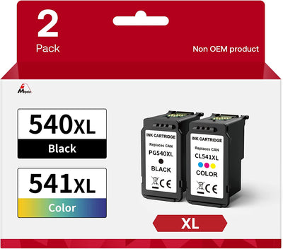 PG-540XL CL-541XL Cartucce Compatibili Con Canon PG-540 CL-541 (1 Nero 1 Colore) Cartucce D'Inchiostro per CANON Pixma MX395 MX435 MX475 MX535 TS5150 TS5151 TS5100 MG3550 MG3600 MG3650 MG3650S