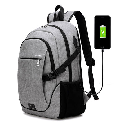 New Fashion Trend Men'S Backpack, Leisure Business Travel, Computer Backpack, Junior High School Schoolbag