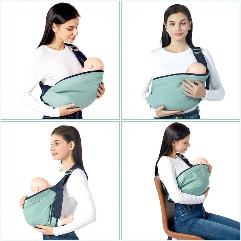 Fascia Porta Bebe,Fascia Porta Bambino Leggero E Traspirante, Newborn Porta Bambino in Cotone, Marsupi per Allattamento, Fascia Koala Babycare, Fascia Porta Bebè Elastica per Neonato